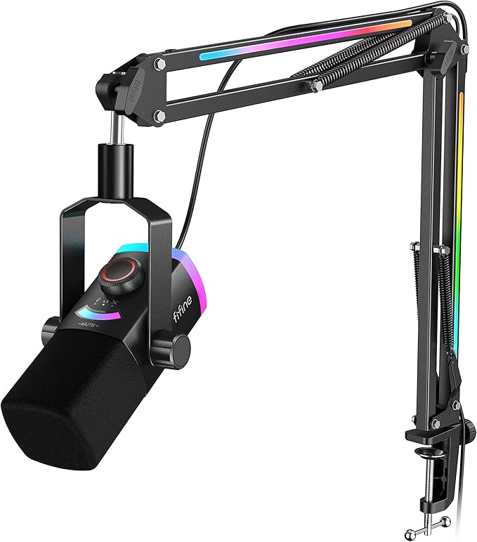 Fifine Am8 Microphone & stand