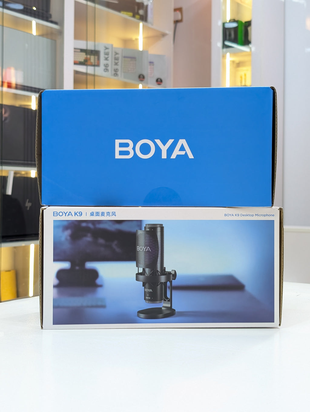 Boya k9 Desktop Microphone wired