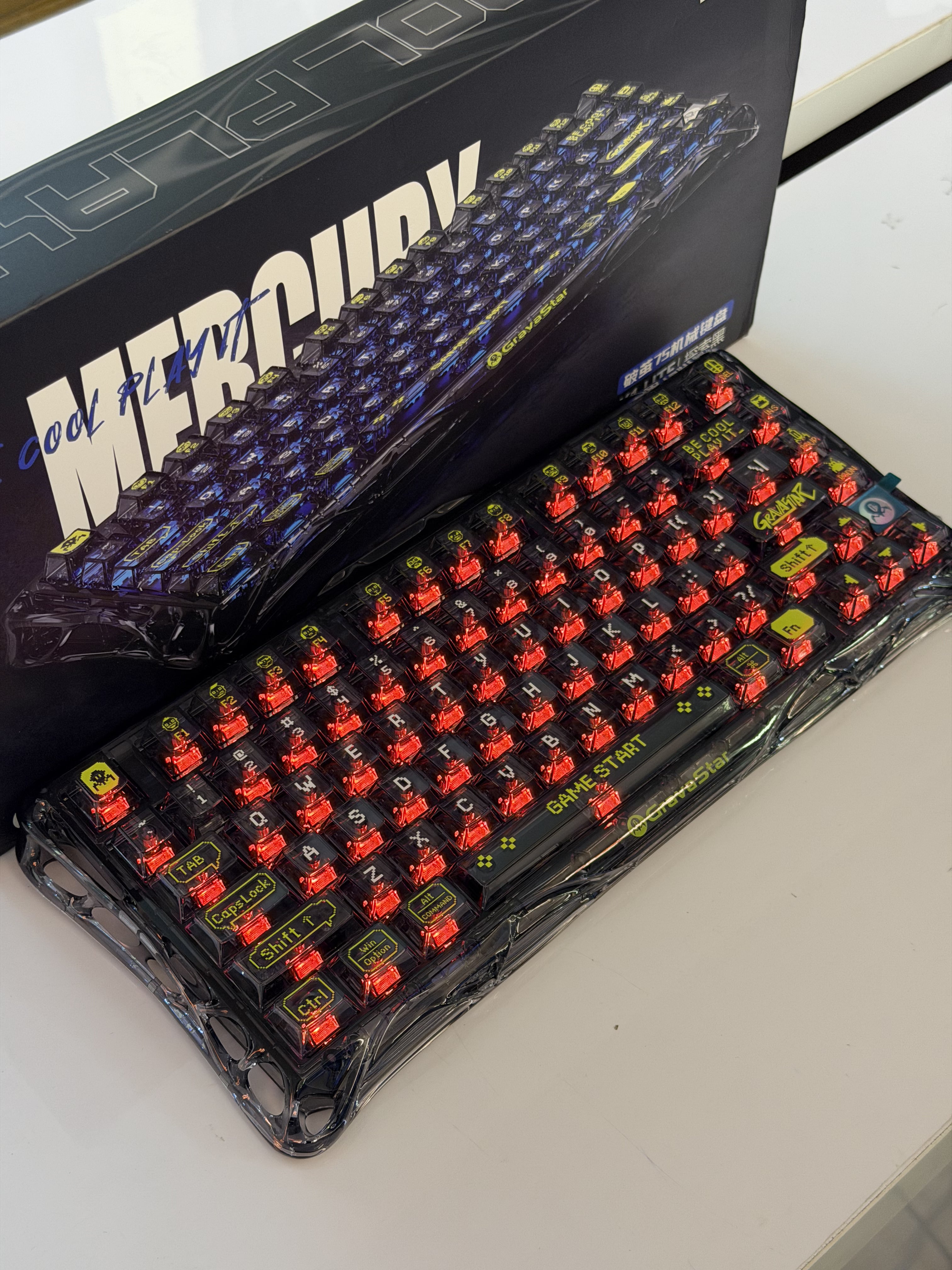 Gravastar Mercury K1lite (Wireless /Magnetic Jade Axis )