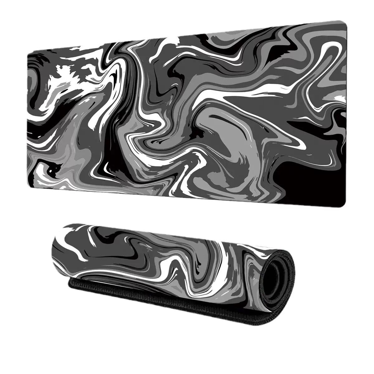 Grey abstract mouse mat