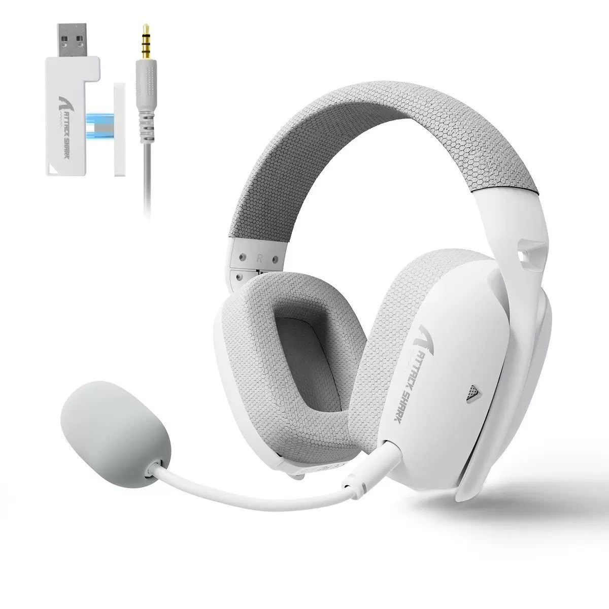 Attackshark TRIMODE L8pro Wireless (White)