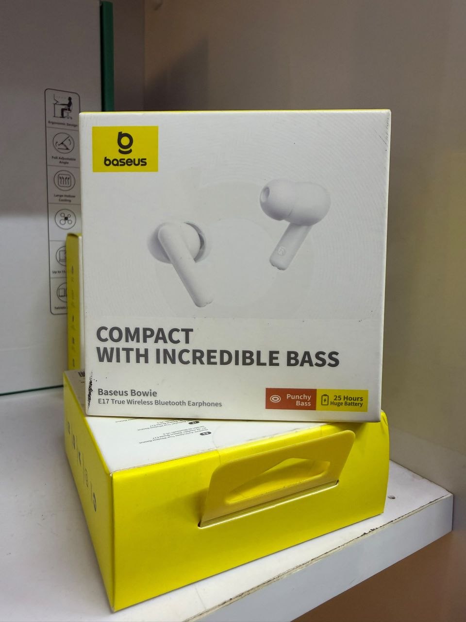 Baseus E17 Earphones (White)