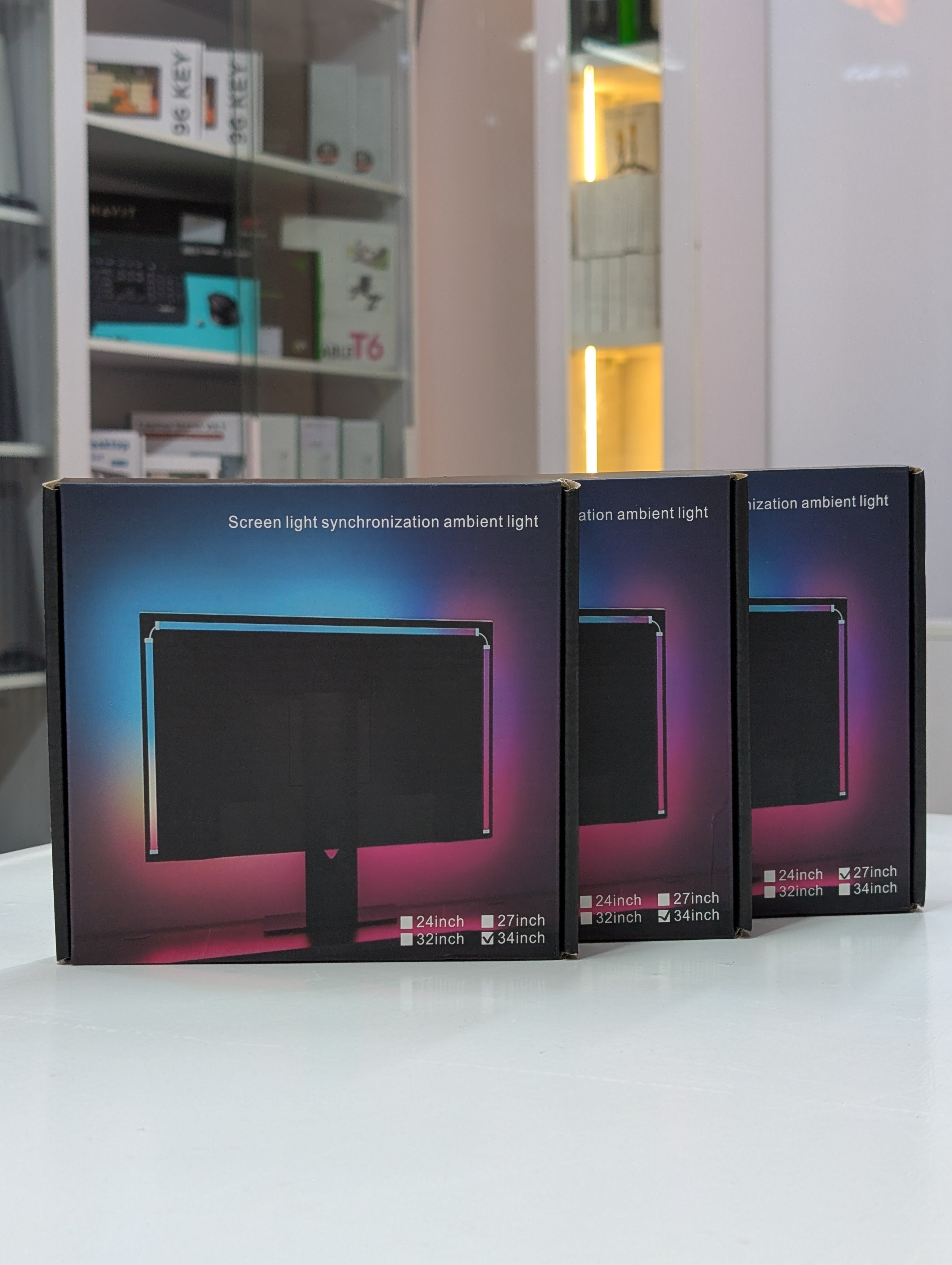 Monitor synchronization light