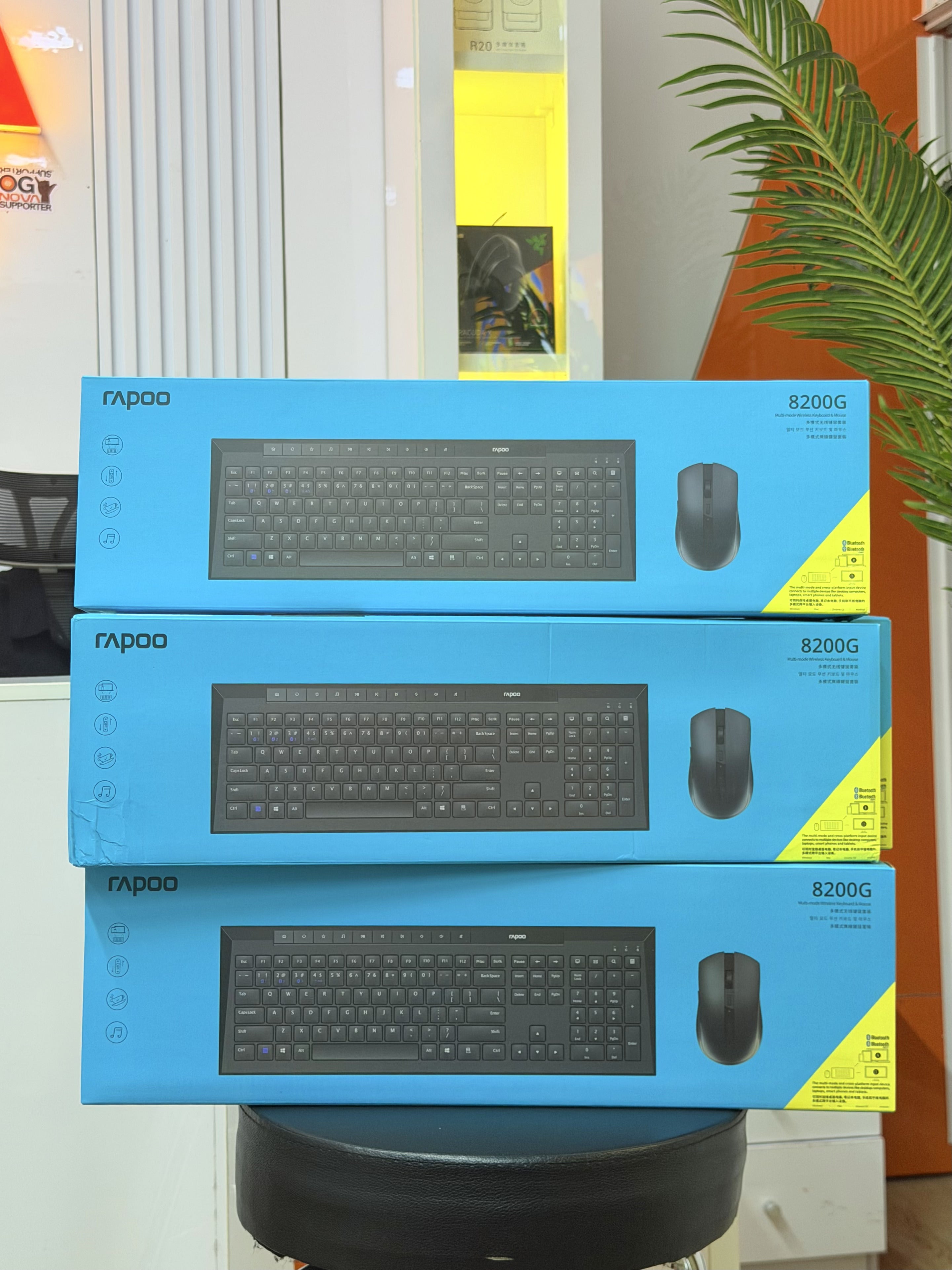 apoo 8200G Keyboard and Mouse Combo