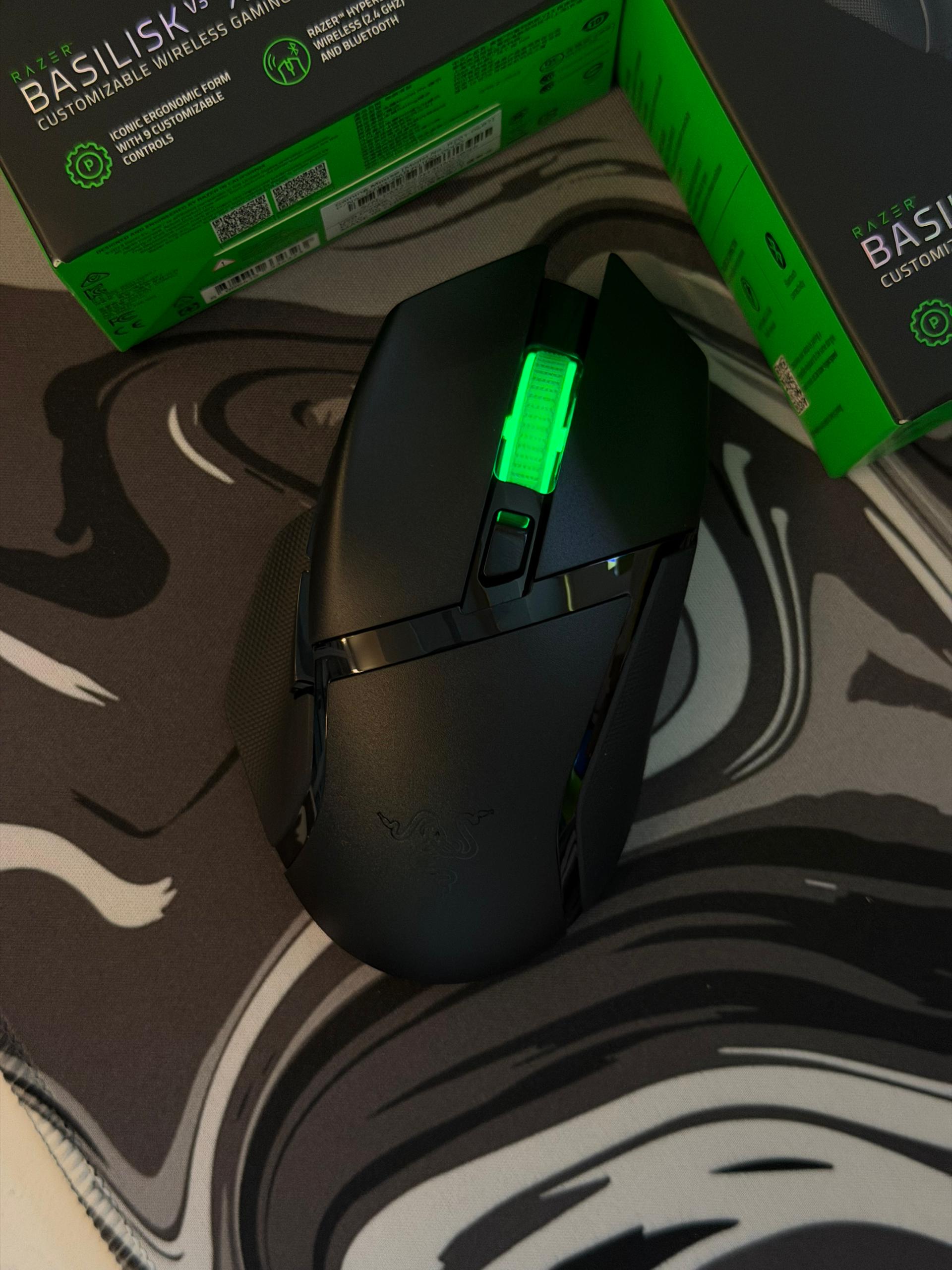 Razer Basilisk V3X Hyperspeed Mouse (BLACK) Wireless