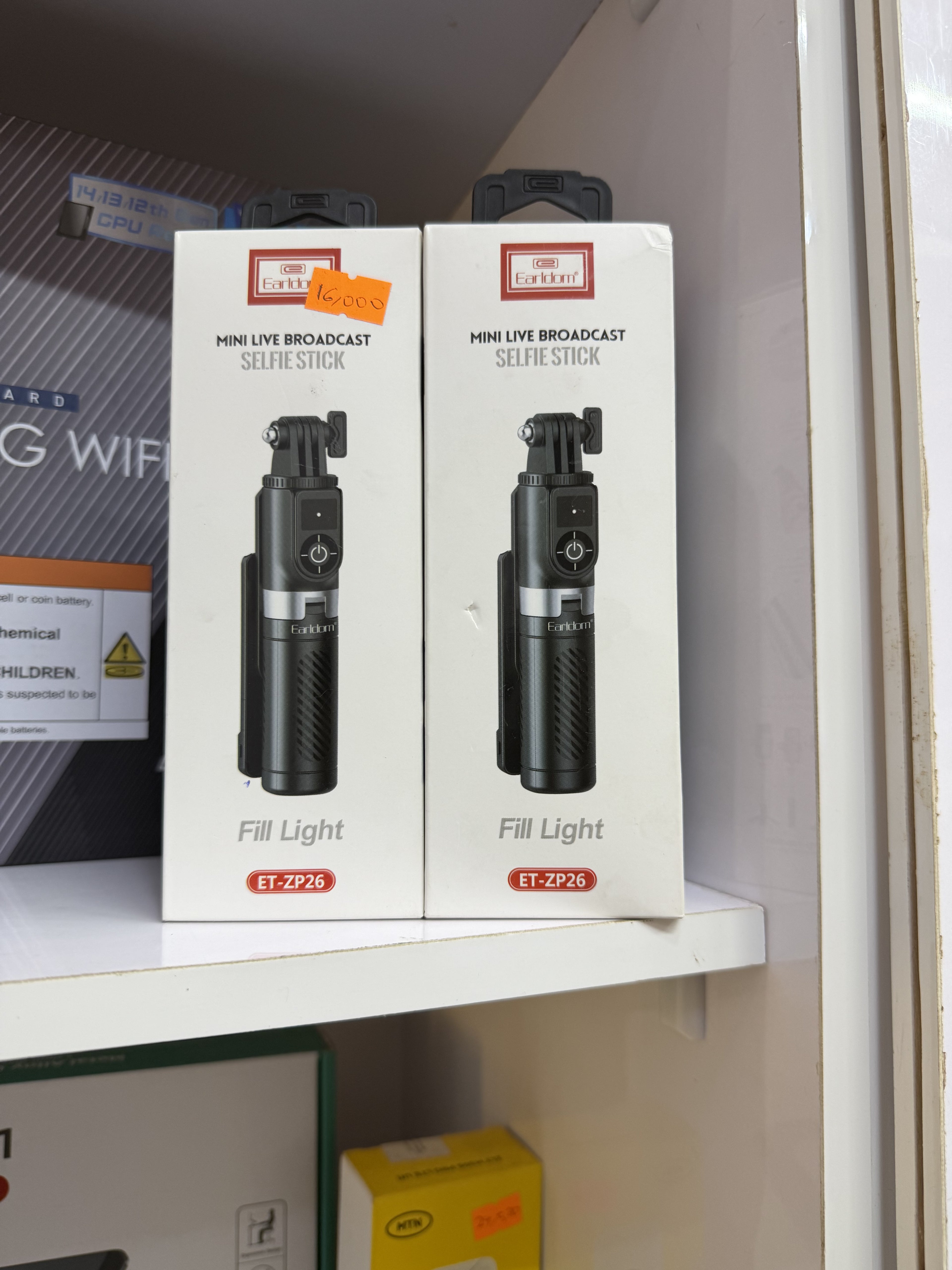 Mini Live broadcast selfie stick