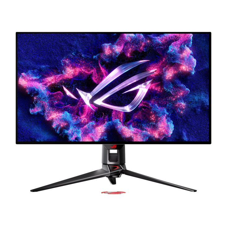 ASUS ROG Swift OLED PG32UCDM 3840x2160 QD-OLED display front on - Nova Store Nigeria